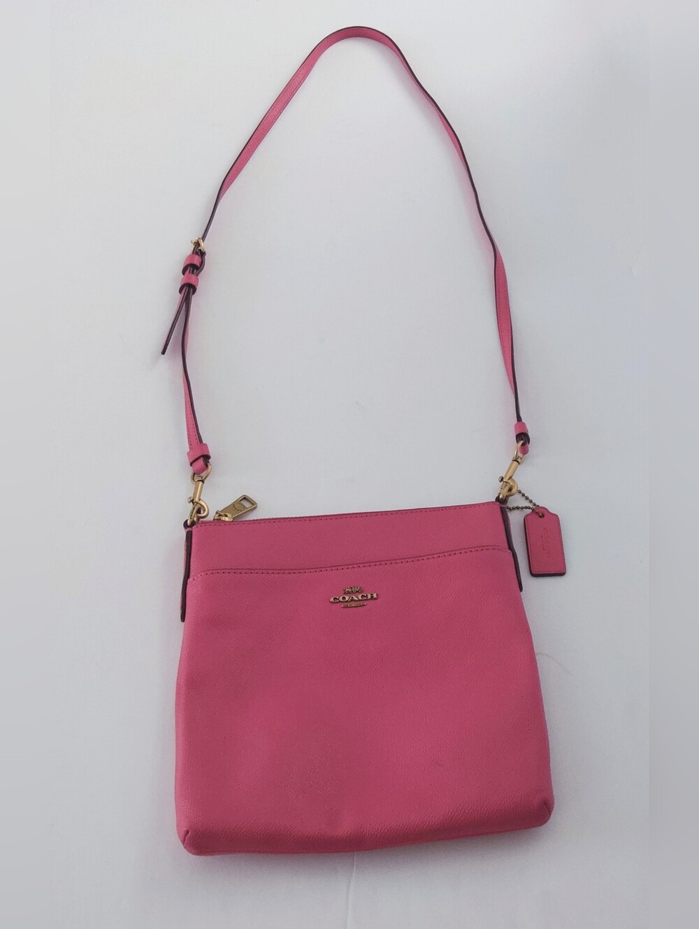 Coach Kitt Messenger  Pink Leather Crossbody Bag. Excellent Condition.